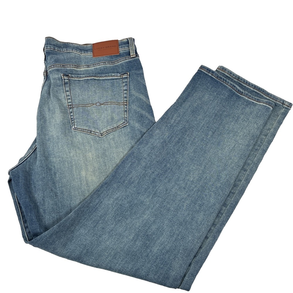 New Mens Lucky Brand 329 Classic Straight Jeans Size 42x34 NWT Stretch